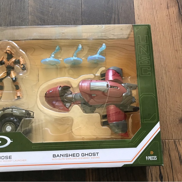 World of Halo Toys Vehicle & Figure Box Set 4" Figures Master Chief Elit… - Picture 3 of 9